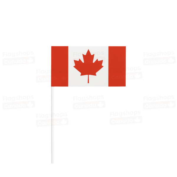 Canada Paper Flags - 10Pieces/Set - Image 2