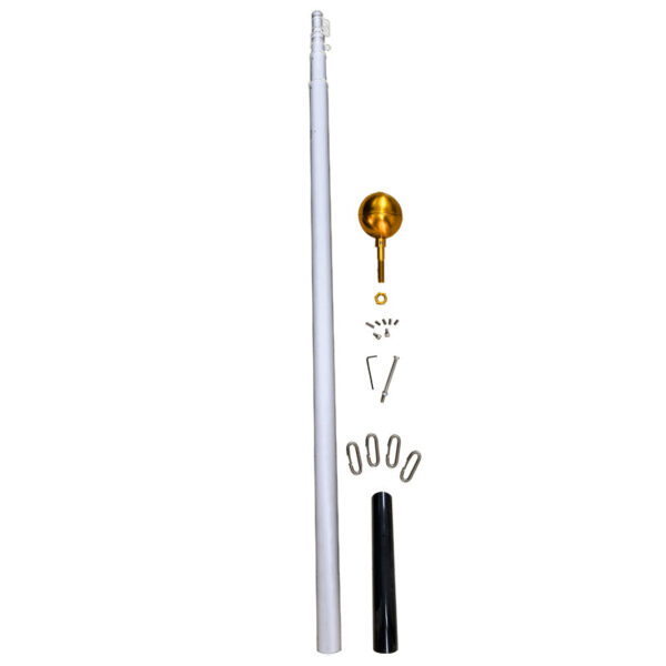 20' Easy Up Telescopic Flagpole Kit - Image 2