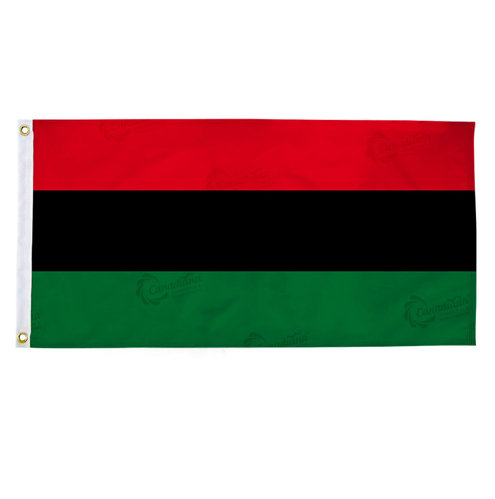 Pan-African Flag - Canadiana Flag