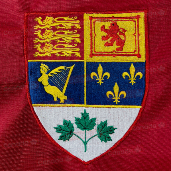 Canada Ensign 1921 - 1957 (Green Leaves) - Embroidered/ Appliqué Flags