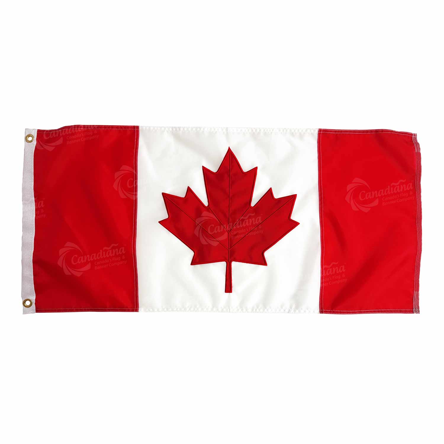 Authentic Appliqué Canada Flag