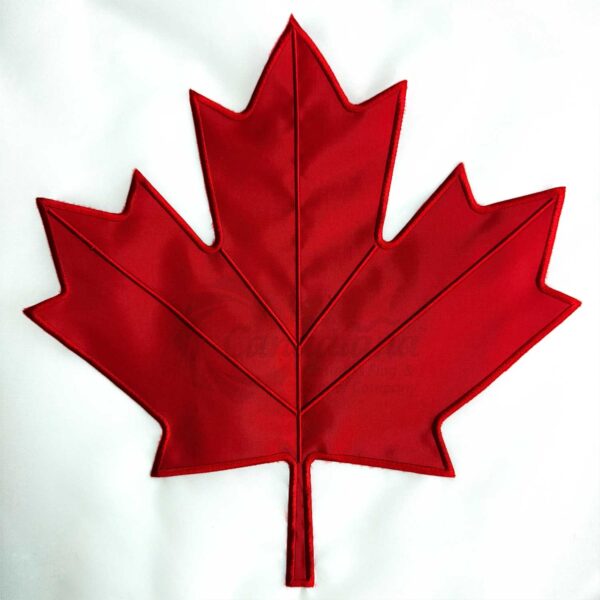 Authentic Appliqué Canada Flag - Image 4