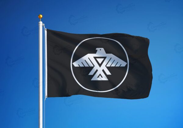 Black Anishinabek Nation Flag - Canadiana Flag