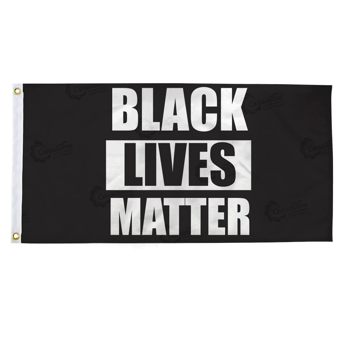 Black Lives Matter Flag - Canadiana Flag