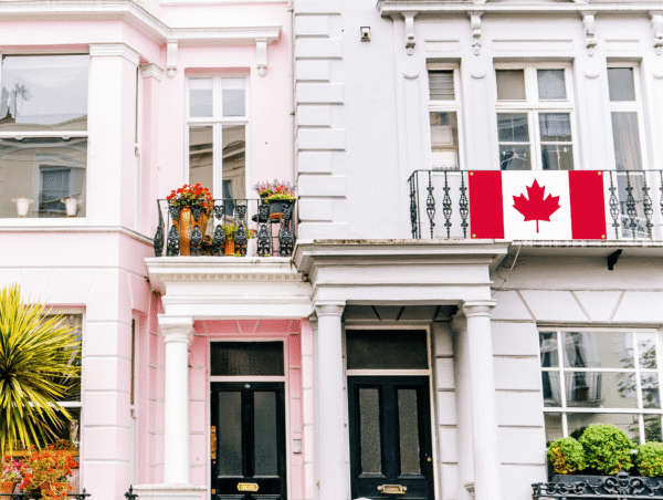 Canada Balcony Flag - Canadiana Flag