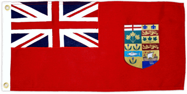Canada Red Ensign 1868 - 1921 - Embroidered/ Appliqué Flags - Canadiana Flag