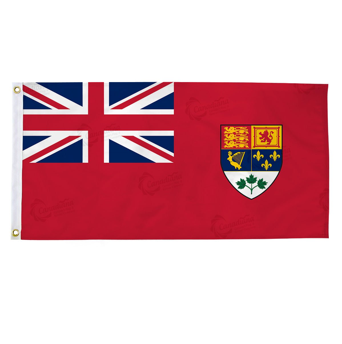 Canadian Red Ensign (Green Leaves)