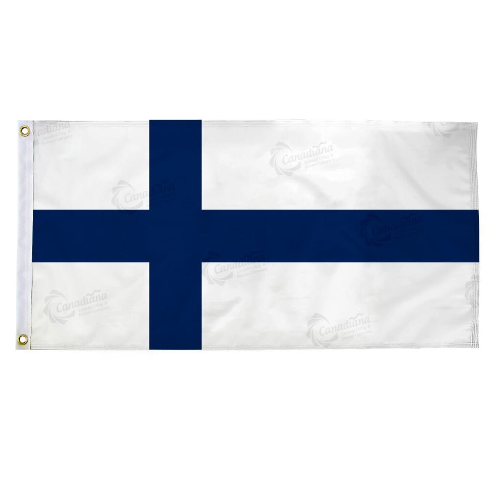 Finland Flag - Canadiana Flag