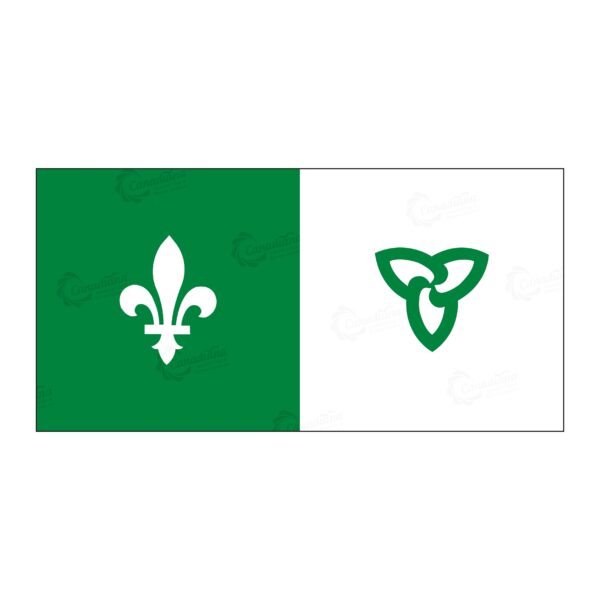 Franco Ontario Flag - Canadiana Flag
