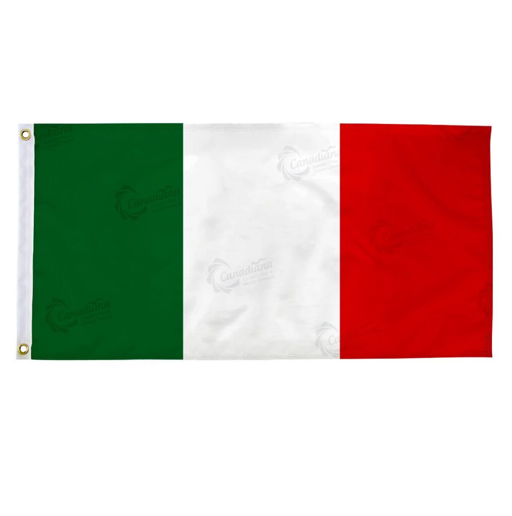 Italy Flag - Canadiana Flag