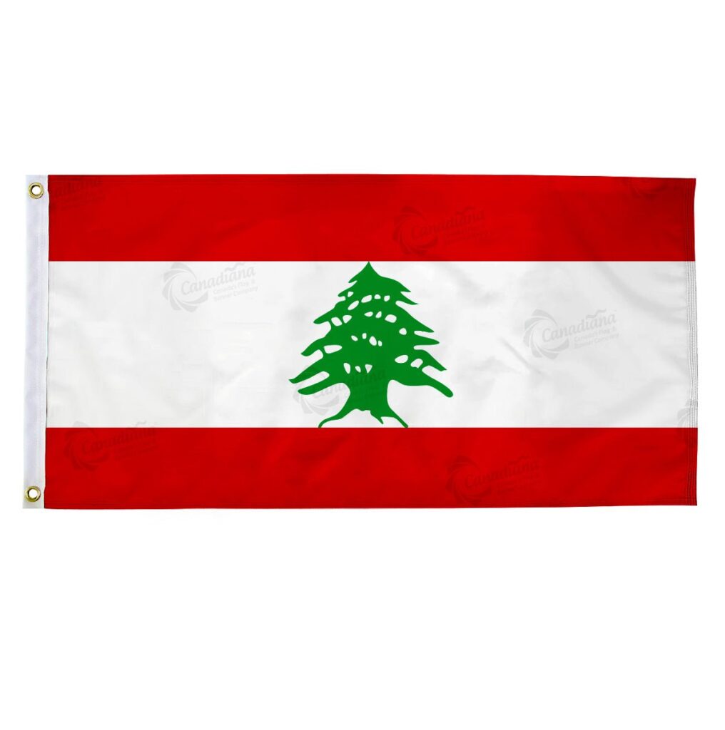 Lebanon Flag - Canadiana Flag