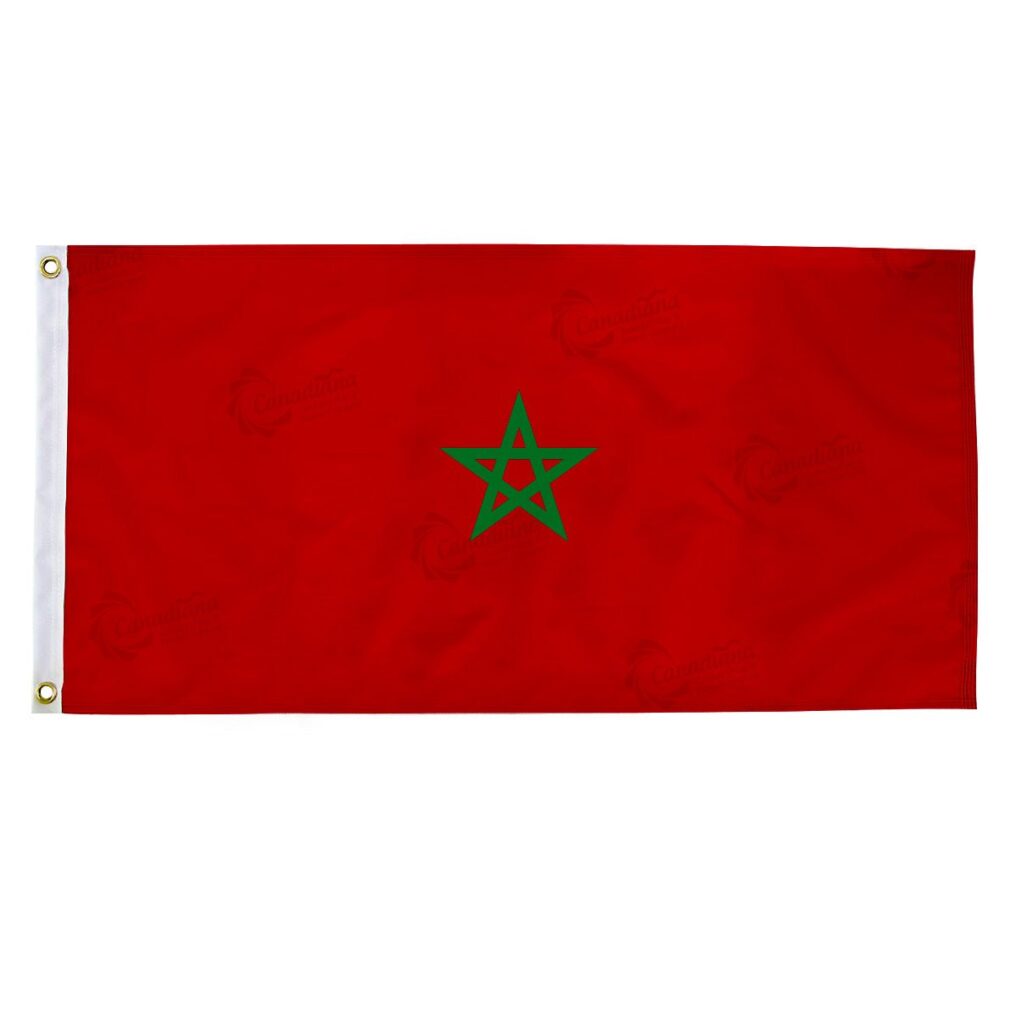 Morocco Flag - Canadiana Flag