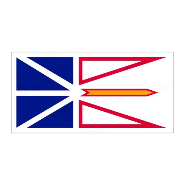 Newfoundland flag - Canadiana Flag