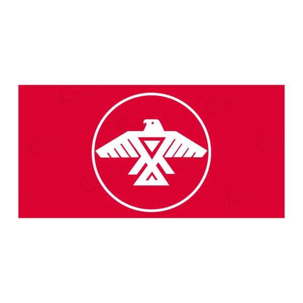 Red Anishinabek Nation Flag - Canadiana Flag