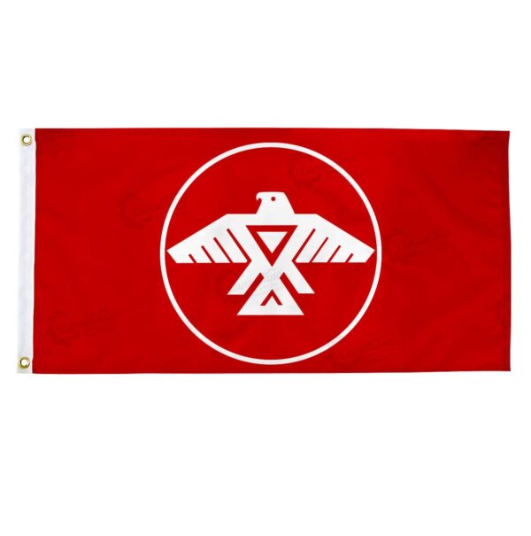 Red Anishinabek Nation Flag - Canadiana Flag