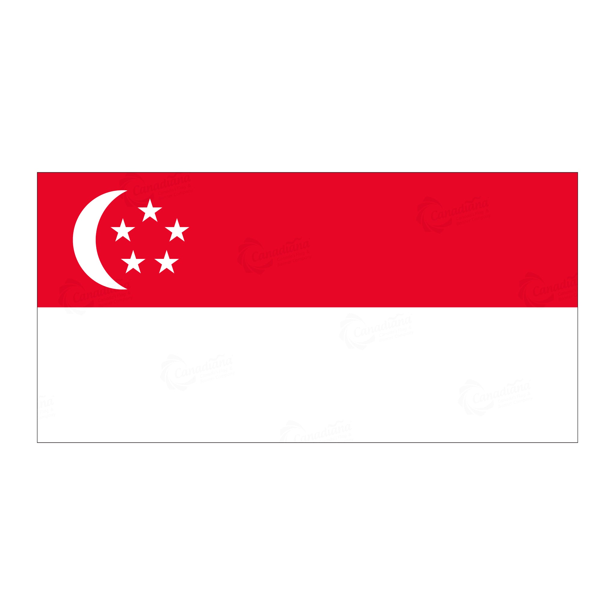 Singapore Flag - Canadiana Flag