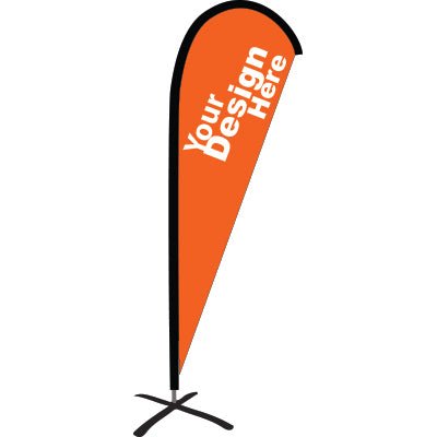 Teardrop Banner Kit - Custom Banner - Canadiana Flag