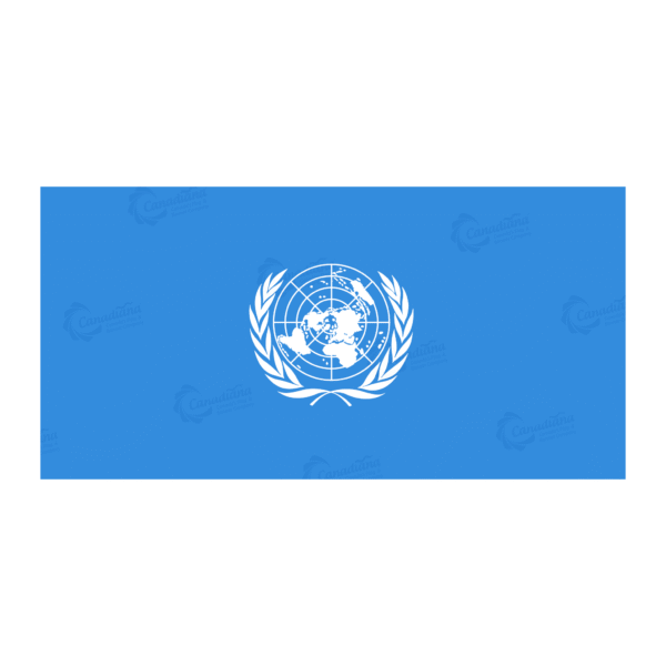 United Nations Flag - Canadiana Flag
