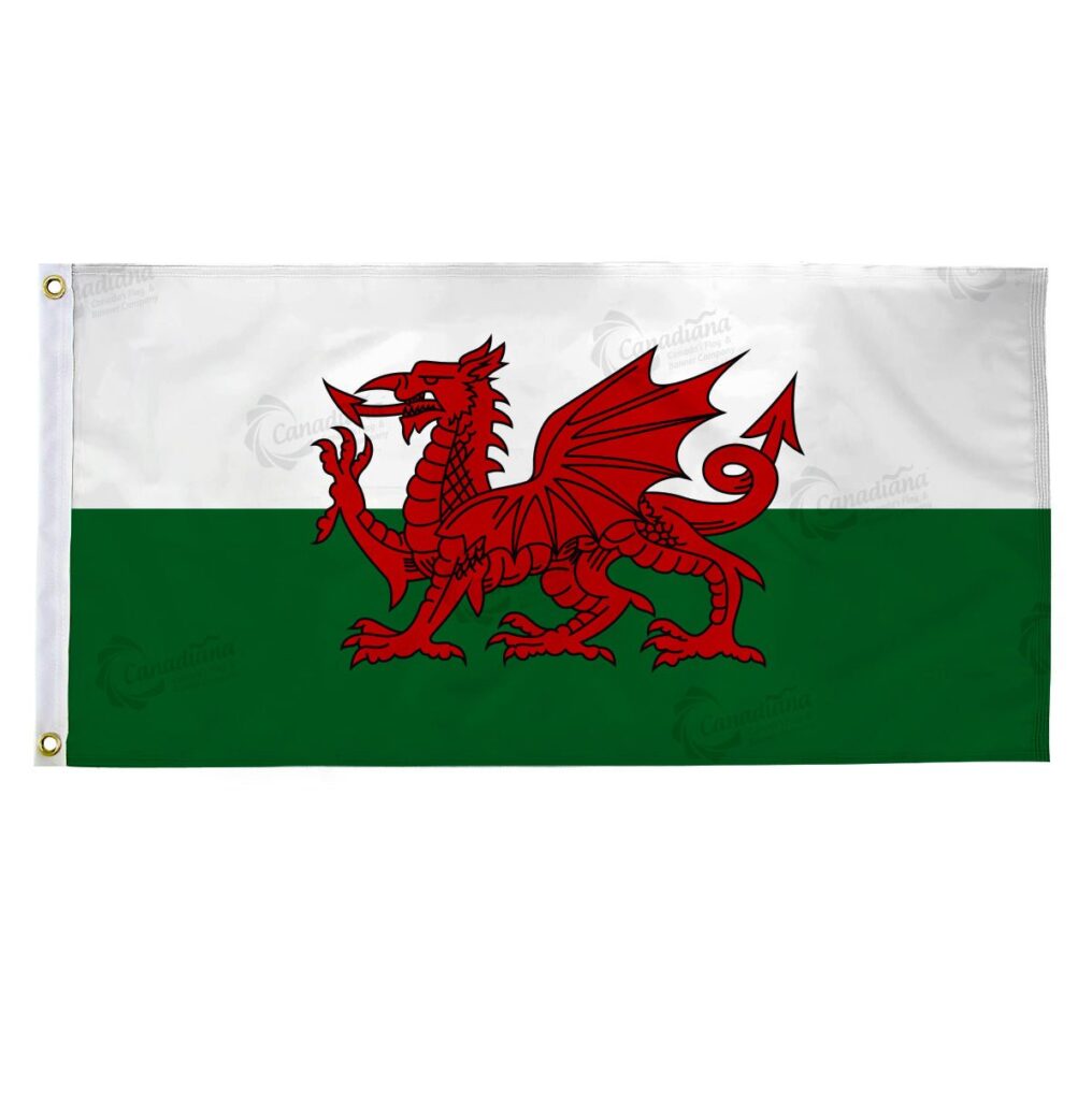 Wales Flag - Canadiana Flag