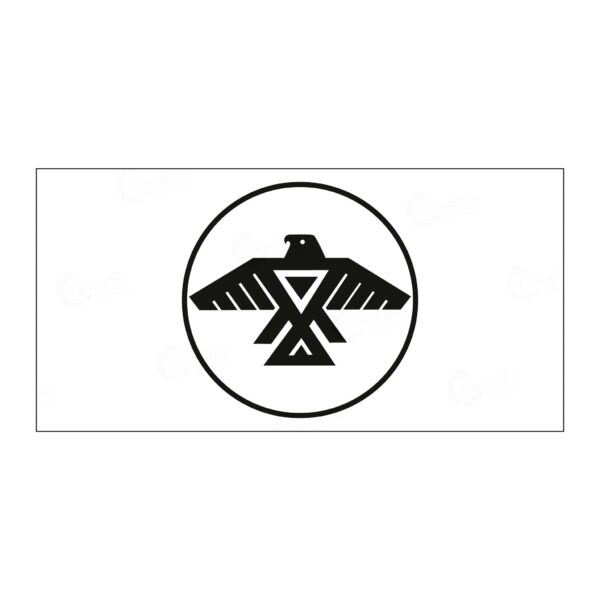 White Anishinabek Nation Flag - Canadiana Flag