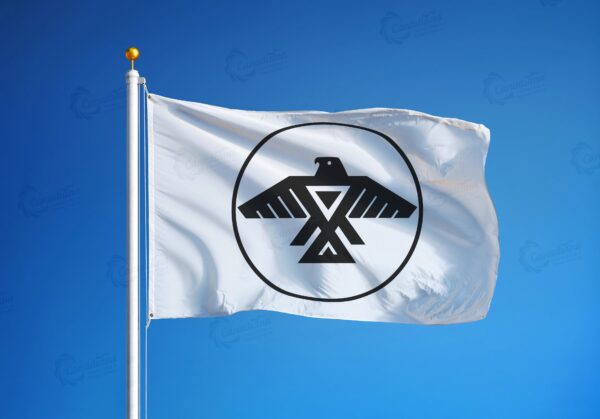 White Anishinabek Nation Flag - Canadiana Flag